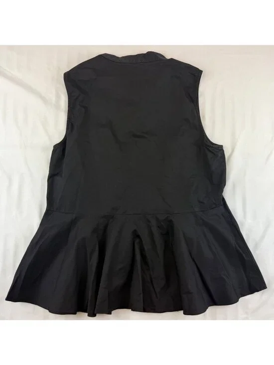 POMANDER PLACE Black Paulina Top Size Large - Picture 5 of 9